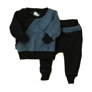 Tiny Tribe Boys Navy | Blue Apparel Sets size: 3-6 Months